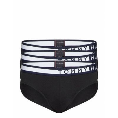 3P Brief Kalsonger Y-front Briefs Black Tommy Hilfiger