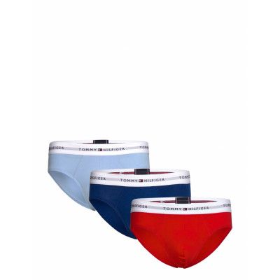 3P Brief Kalsonger Y-front Briefs Blue Tommy Hilfiger