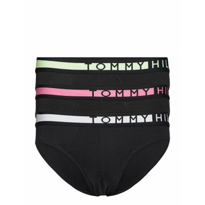 3P Brief *Villkorat Erbjudande Kalsonger Y-front Briefs Svart Tommy Hilfiger