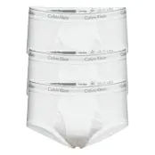 3P Brief Kalsonger Y-front Briefs Vit Calvin Klein