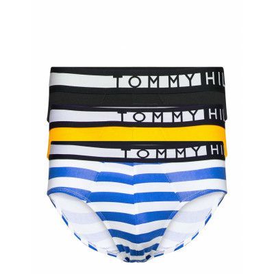 3p Brief Stripe Kalsonger Y-front Briefs Gul Tommy Hilfiger