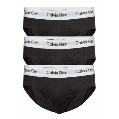 Calvin Klein 3P Hip Brief Svart