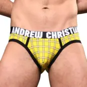 Andrew Christian Almost Naked Plaid Brief