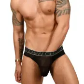 Andrew Christian Almost Naked Sheer Leopard Brief