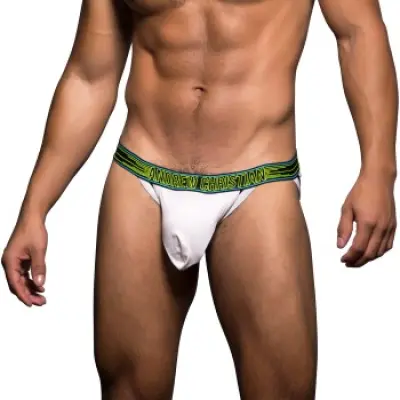 Andrew Christian Peek-A-Boo Locker Room Jock  * Fri Frakt * * Kampanj *