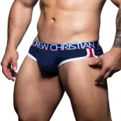 Andrew Christian Show-It Retro Pop Cotton Brief * Fri Frakt *