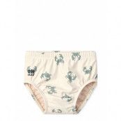 Anthony Baby Printed Swim Pants Swimwear Nappie Briefs Kräm Liewood