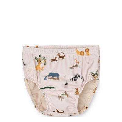 Anthony Baby Swim Pants Swimwear Nappie Briefs Cream Liewood