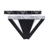 Armani Cotton Logo Jockstraps 2-pack