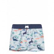 Color Kids Baby Beachshorts W.diaper,Aop Blå