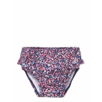 Color Kids Baby Swimdiaper W. Frills,Aop Multi/patterned