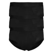 Bambu Brief 3-Pack Kalsonger Y-front Briefs Svart Resteröds
