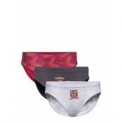 Box Of 3 Briefs Night & Underwear Underwear Underpants Multi/mönstrad Harry Potter