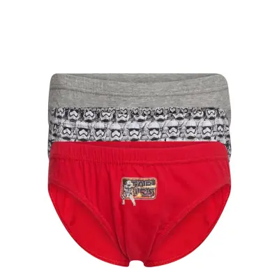 Box Of 3 Briefs Night & Underwear Underwear Underpants Röd Star Wars