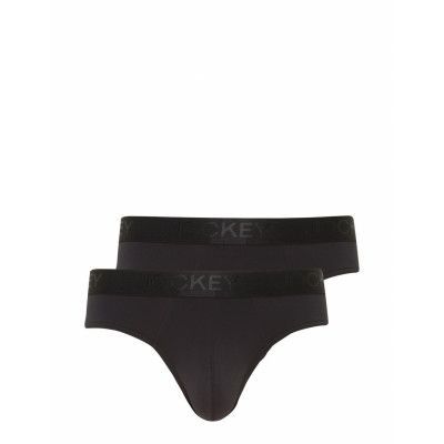 Brief 2-P Kalsonger Y-front Briefs Svart Jockey