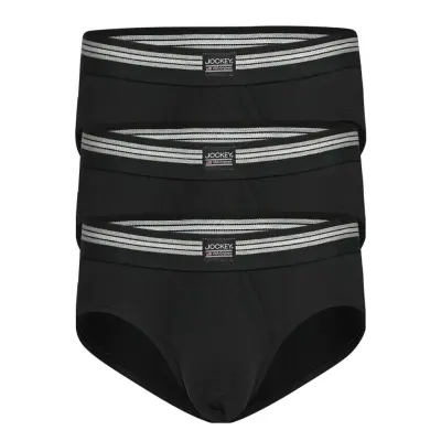 Jockey Brief 3-P Svart