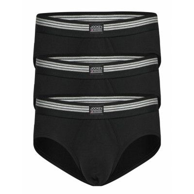 Brief 3-P Kalsonger Y-front Briefs Svart Jockey