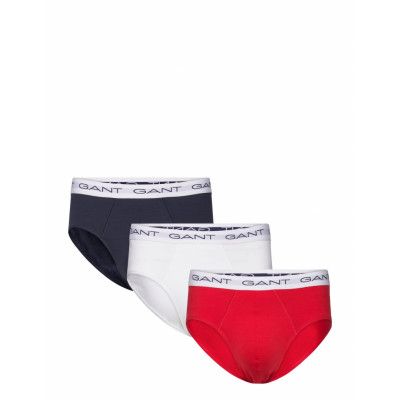Brief 3-Pack Kalsonger Y-front Briefs Marinblå GANT