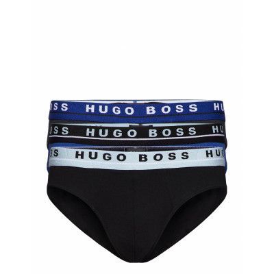 Brief 3P Co/El Kalsonger Y-front Briefs Blå BOSS