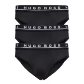 Brief 3P Co/El Kalsonger Y-front Briefs Svart BOSS