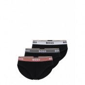 Brief 3P Power Kalsonger Y-front Briefs Svart BOSS