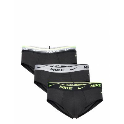 Brief 3Pk *Villkorat Erbjudande Kalsonger Y-front Briefs Svart NIKE Underwear