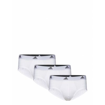 Brief *Villkorat Erbjudande Kalsonger Y-front Briefs Vit Adidas Underwear