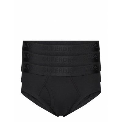Brief Multi Triple Pack Kalsonger Y-front Briefs Svart Superdry