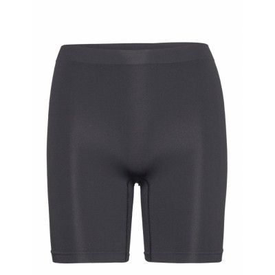 Brief Seamless Biker High Lingerie Shapewear Bottoms Svart Lindex