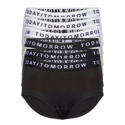 Brief Today Tomorrow 6 P Night & Underwear Underwear Panties Svart Lindex