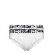 Brief Twin Pack Kalsonger Y-front Briefs Vit DSquared2