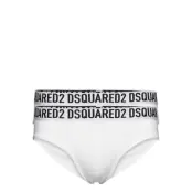 Brief Twin Pack Kalsonger Y-front Briefs Vit DSquared2
