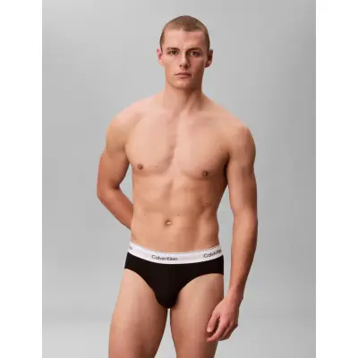 Calvin Klein Hip Brief 3Pk - Black - S
