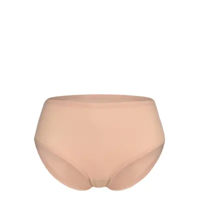 CHANTELLE Soft Stretch Full Brief High Cut Brief - Beige - ONE SIZE