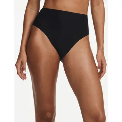 CHANTELLE Soft Stretch Full Brief High Cut Brief - Black - ONE SIZE