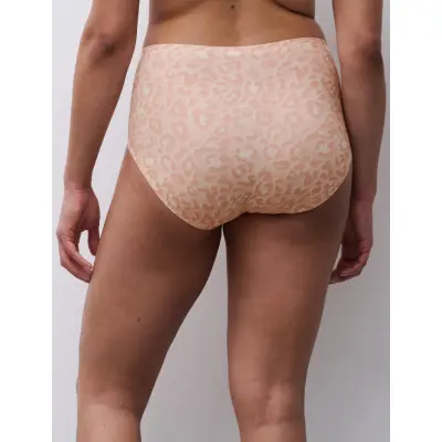 CHANTELLE Softstretch High Waist Brief (Printed) - Beige - ONE SIZE