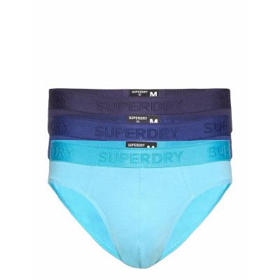 Classic Brief Triple Kalsonger Y-front Briefs Blå Superdry