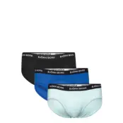 Cotton Stretch Brief 3P *Villkorat Erbjudande Kalsonger Y-front Briefs Blå Björn Borg