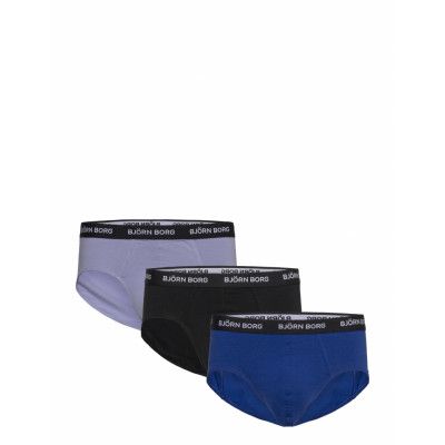 Björn Borg Cotton Stretch Brief 3P Marinblå