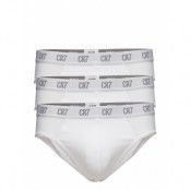 Cr7 Basic, Brief, 3-Pack Kalsonger Y-front Briefs White CR7