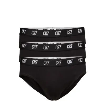 CR7 Cr7 Basic, Brief, 3-Pack - Black - XL