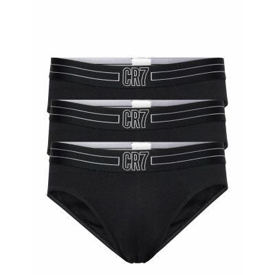 Cr7 Trunk 3-Pack Kalsonger Y-front Briefs Svart CR7