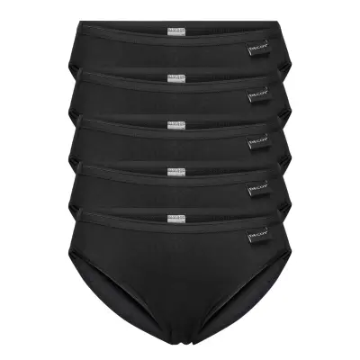Decoy Decoy Tai Brief, 5-Pack Gots - Black - M