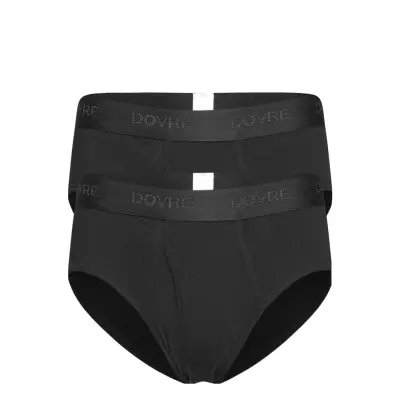 Dovre Dovre Brief 2-Pack Gots. - Black - S