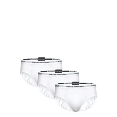 Emporio Armani 3 Pack Bottom Vit