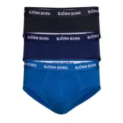 Essential Brief 3P *Villkorat Erbjudande Kalsonger Y-front Briefs Blå Björn Borg