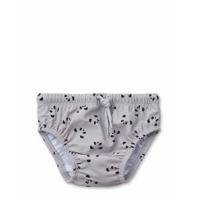Frej Baby Boy Swim Pants *Villkorat Erbjudande Swimwear Nappie Briefs Grå Liewood