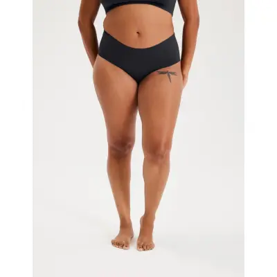 Girlfriend Collective High-Rise Brief, Bonded - Black - S