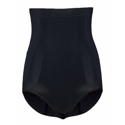 H Waist Brief Oncore Lingerie Shapewear Bottoms Svart Spanx