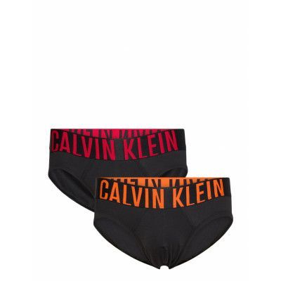 Hip Brief 2Pk Kalsonger Y-front Briefs Svart Calvin Klein